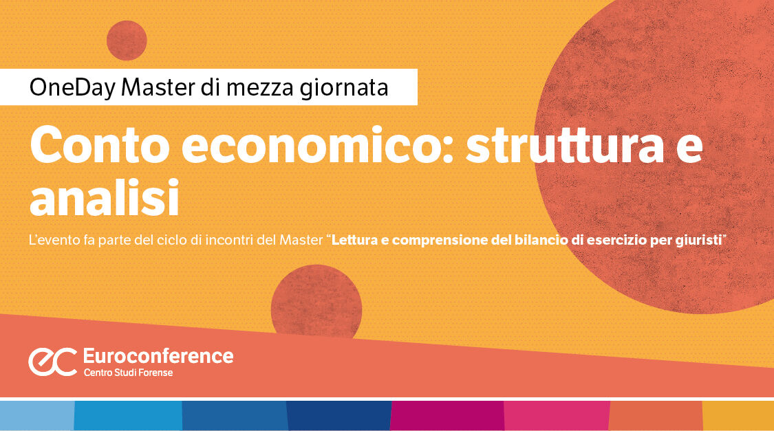 Immagine Conto economico: struttura e analisi | Euroconference